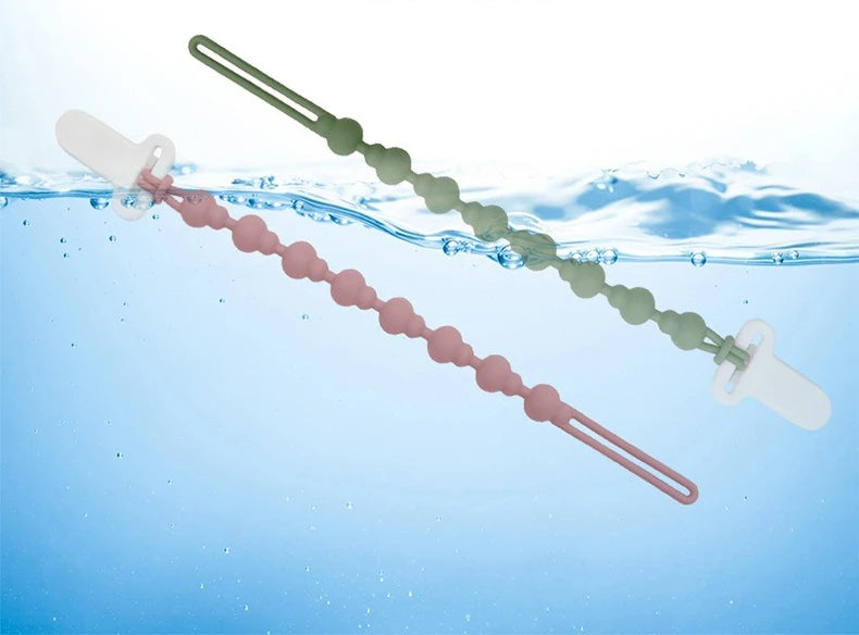 Soft Silicone Baby Pacifier Holder Clips - PAMU8