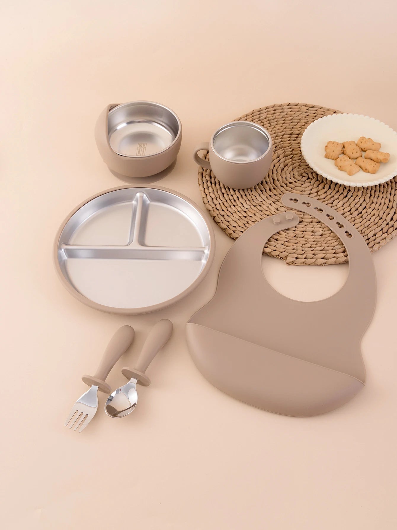 6PCS Detachable Dishes Set
