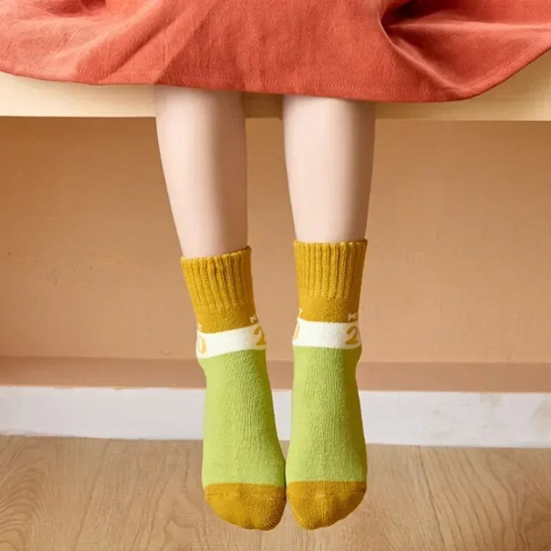 Pairs Warm Plush Kids Socks - PAMU8