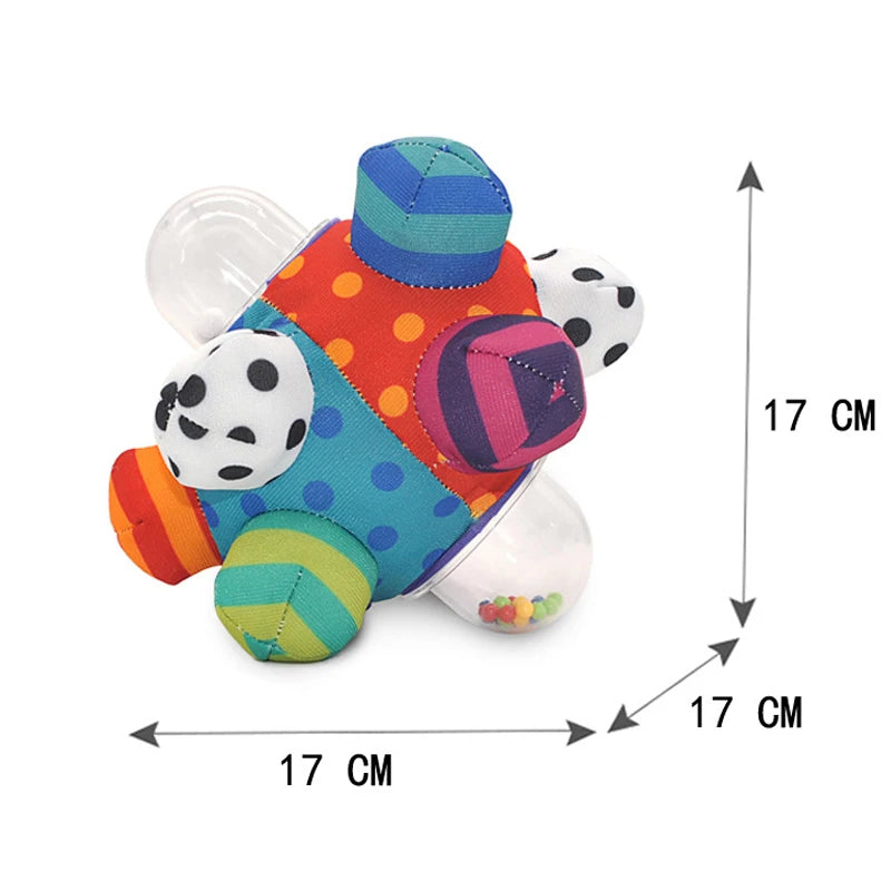 Loud Bell Baby Ball Rattles Toy - PAMU8