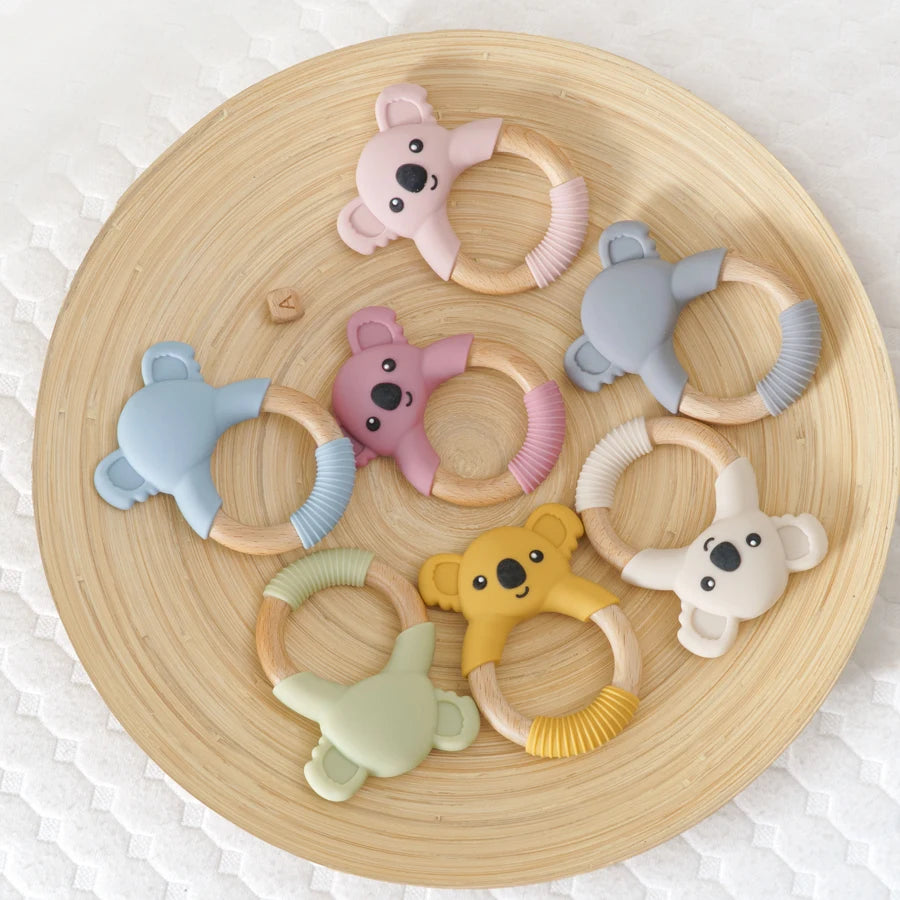 Cartoon Koala Shape Teether
