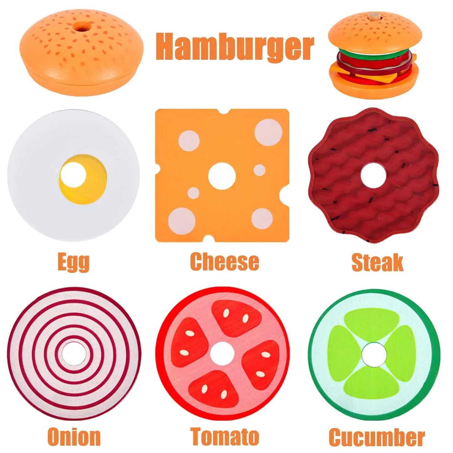 Sandwich Stacking Toys