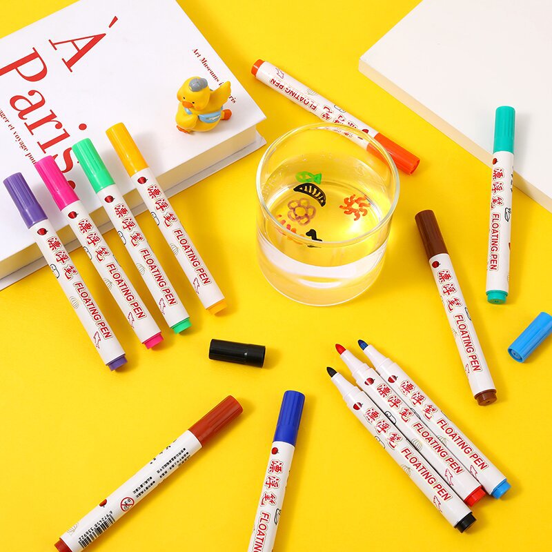 8/12 Colors Water Floating Painting Brush