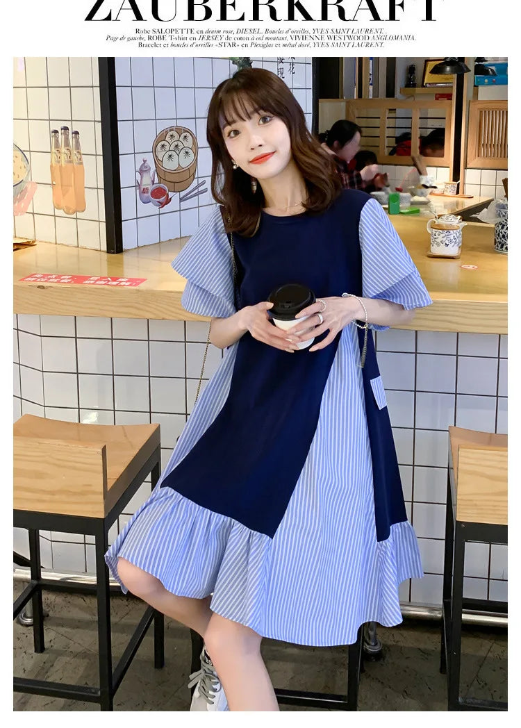 Fashion New Casual Maternity Dress