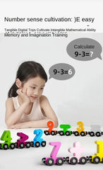 Magnetic Digital Train Children's Educational Toys - PAMU8