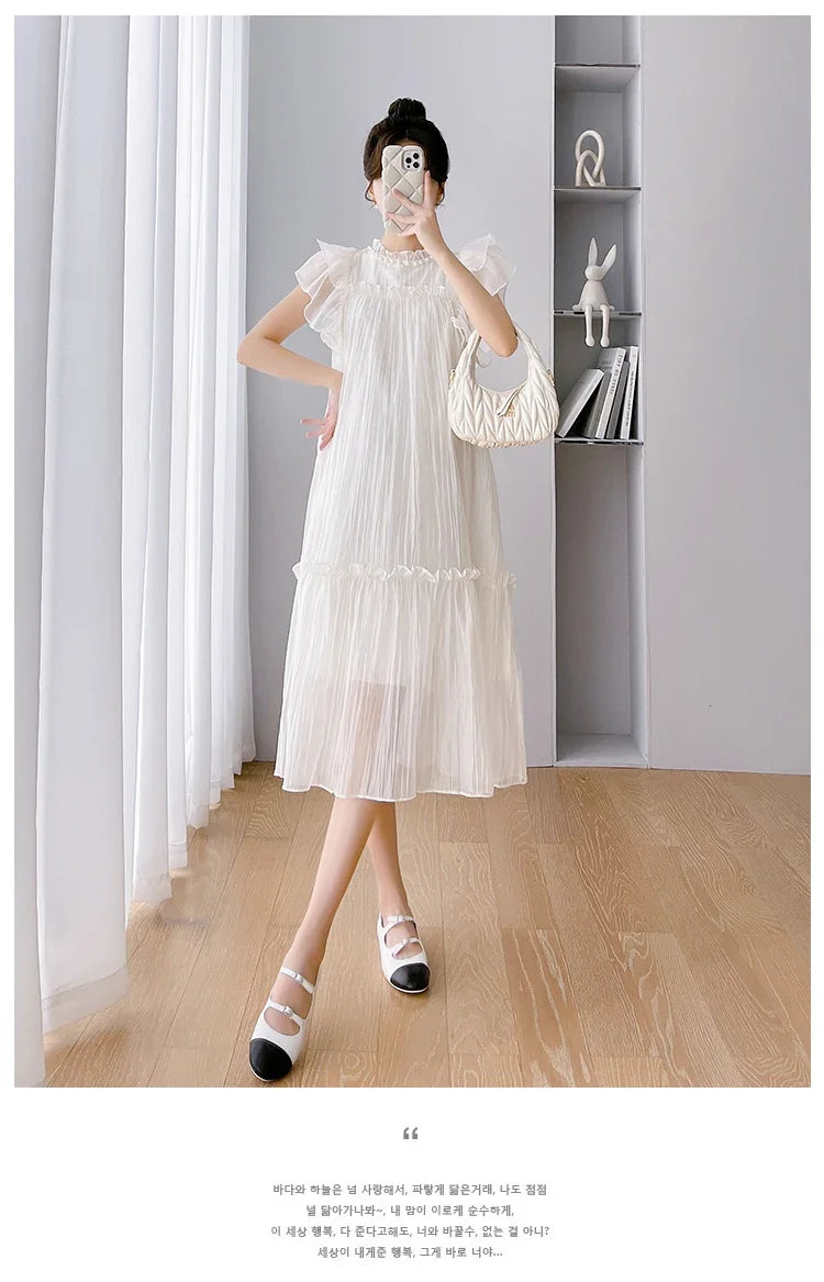 Pregnant Women's A-line Dress
