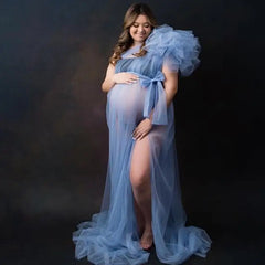 Black Pregnancy Gown