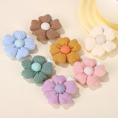 Baby Girls' Bow Hair Clips, 5-Piece Colorful Set