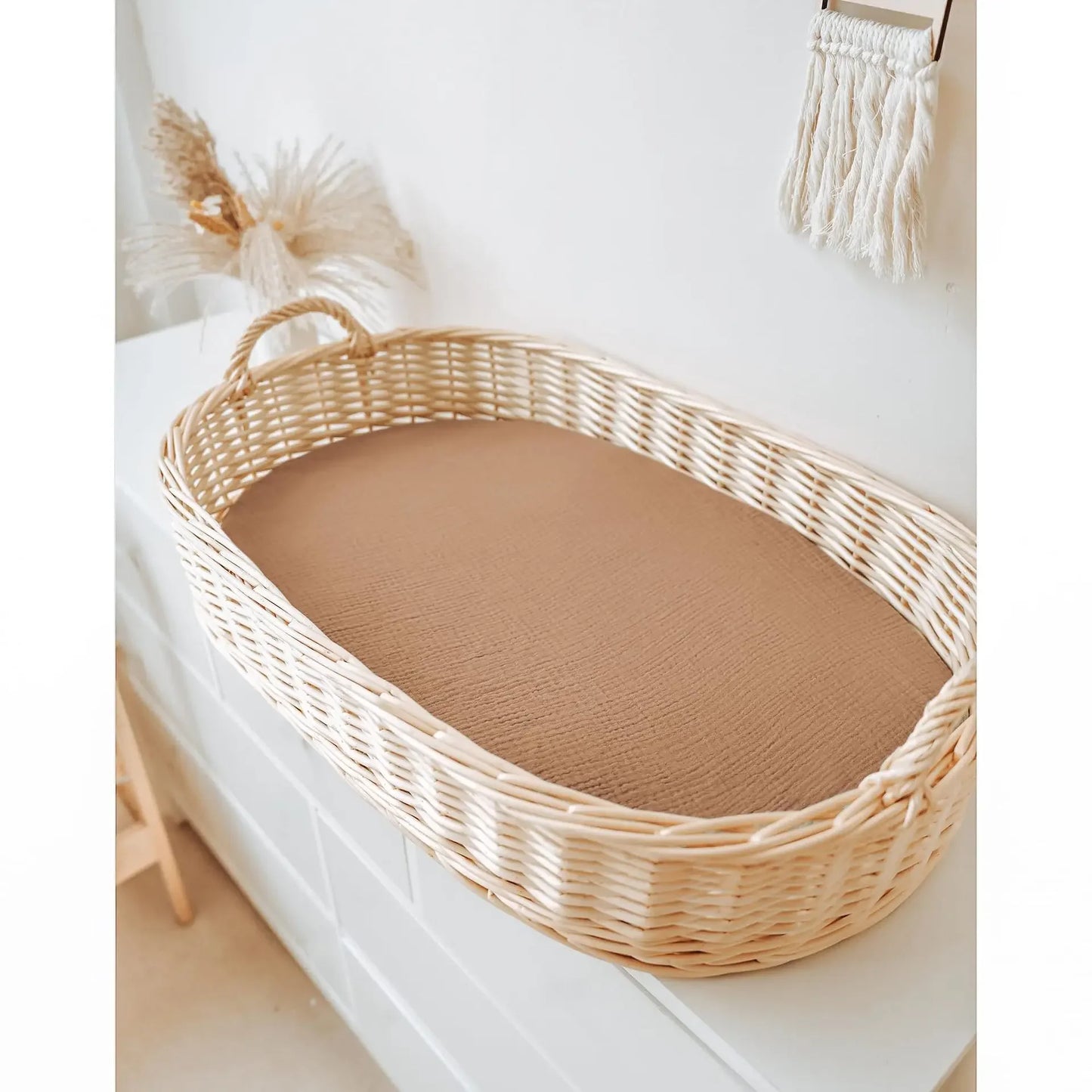 Breathable Crib Fitted Sheets Cradles Mattress Cover - PAMU8