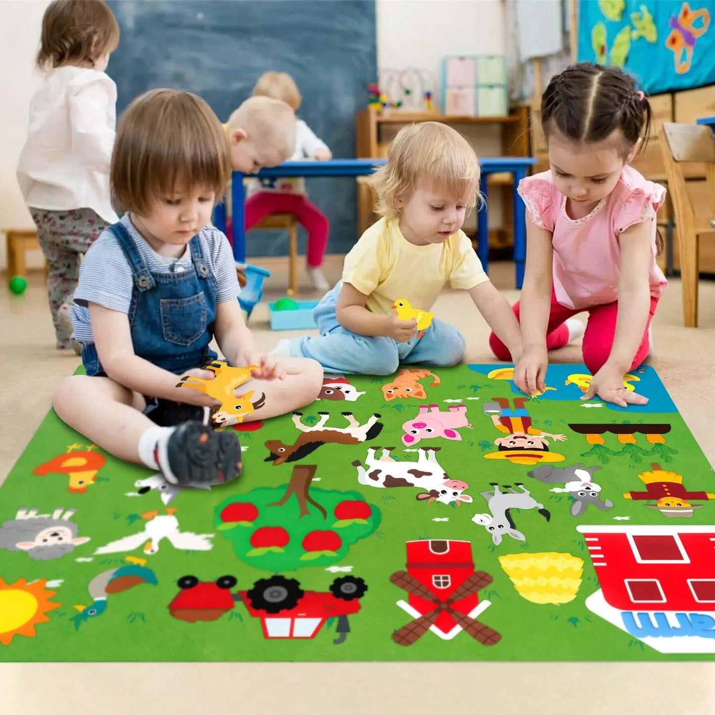 Felt Story Board Set kids Toy