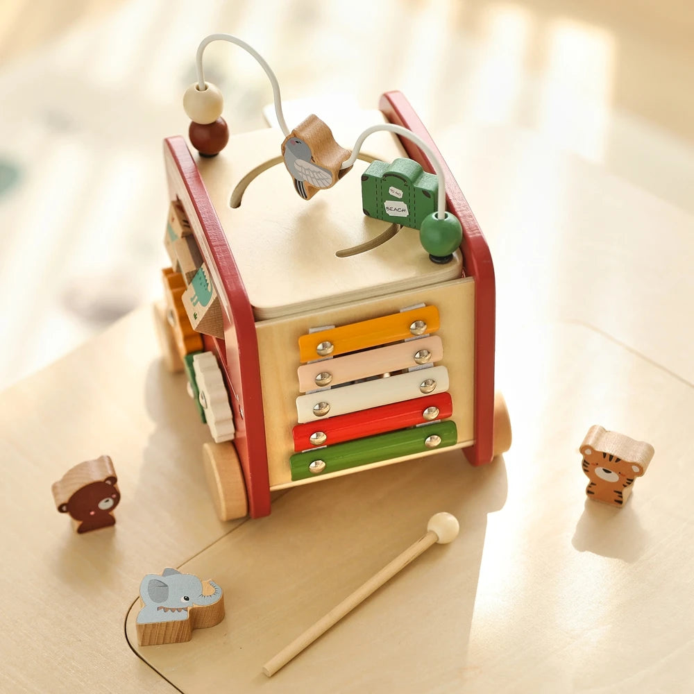 Baby Wooden Block Mix Toys