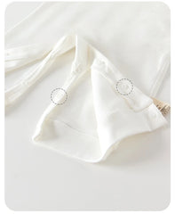 Solid Color Winter Baby Jumpsuit