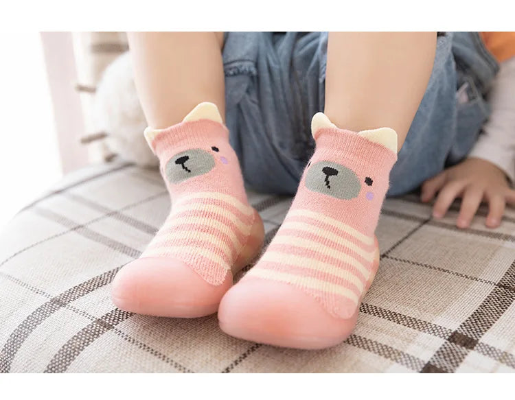 Non-Slip Learning Walk Socks