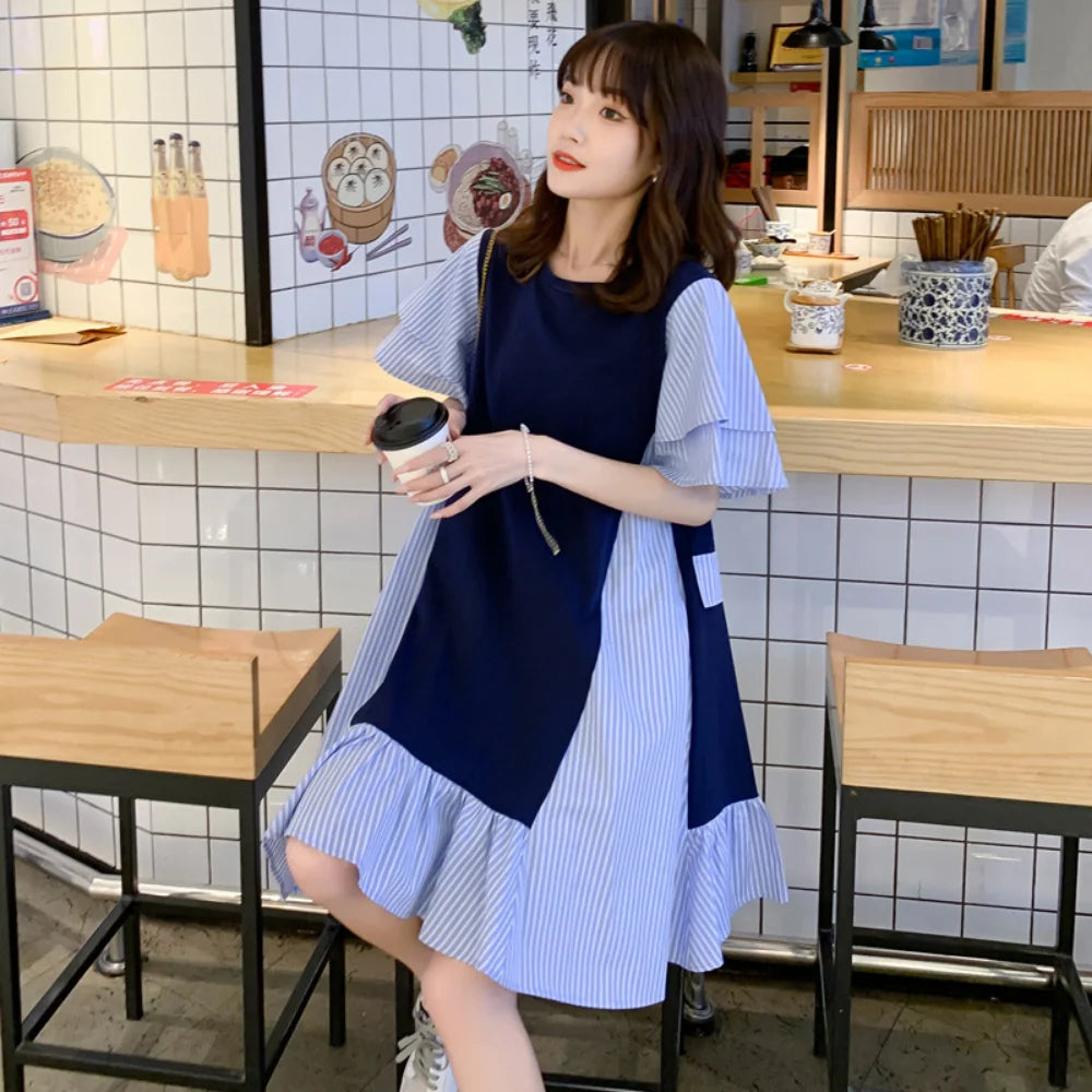 Fashion New Casual Maternity Dress