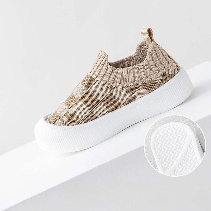 Classic Plaid Non-Slip Sneakers Sport Shoes - PAMU8