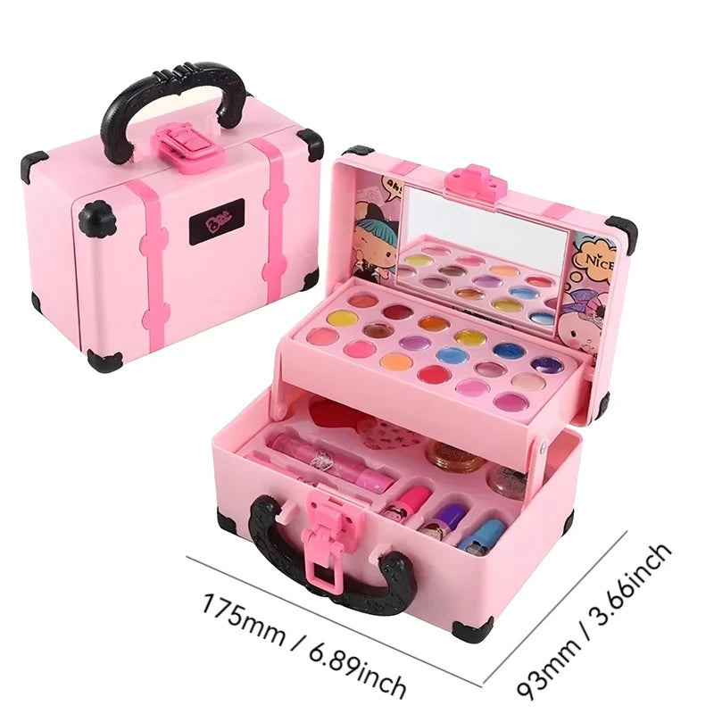 Kids Makeup Cosmetics Play Box