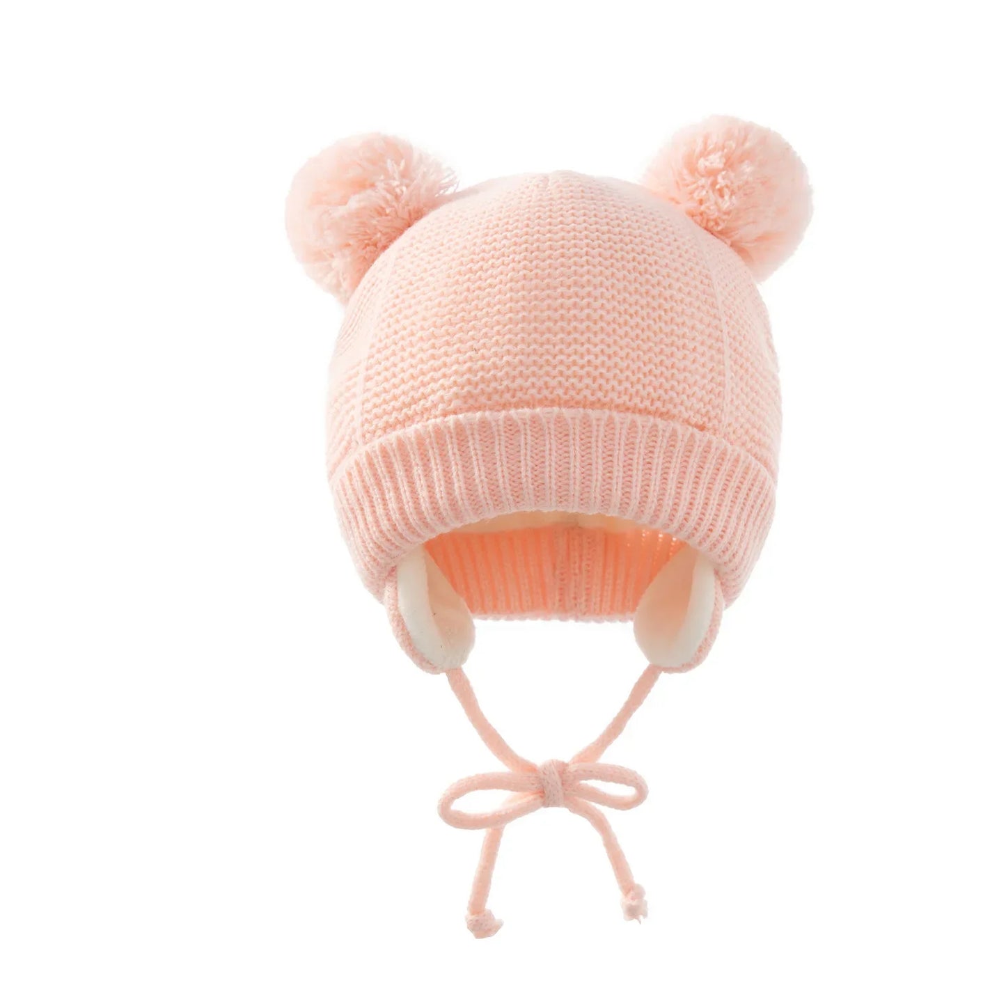 Knit Baby Hat Gloves Set
