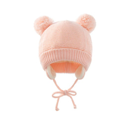 Cozy Knit Baby Hat Gloves Set for Cold Days