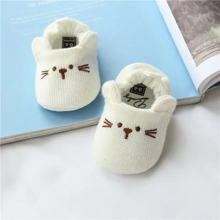 Baby Crib Anti-Slip Flat Shoes