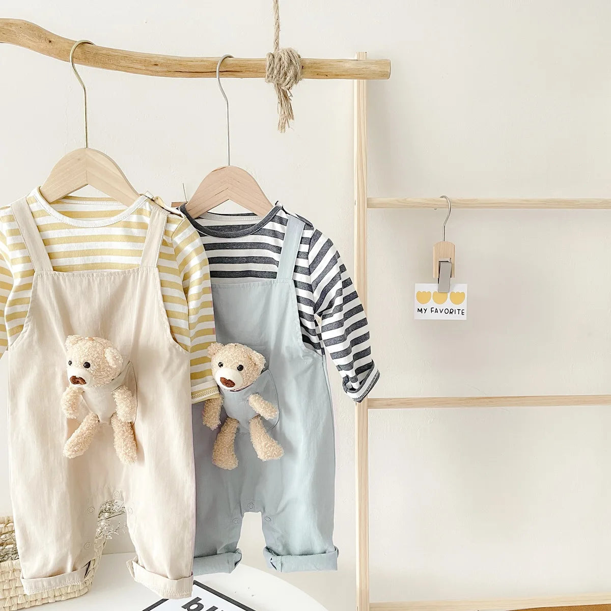 Jumpsuits Striped Casual Cotton