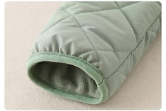Fleece Lined Cotton Infant Romper
