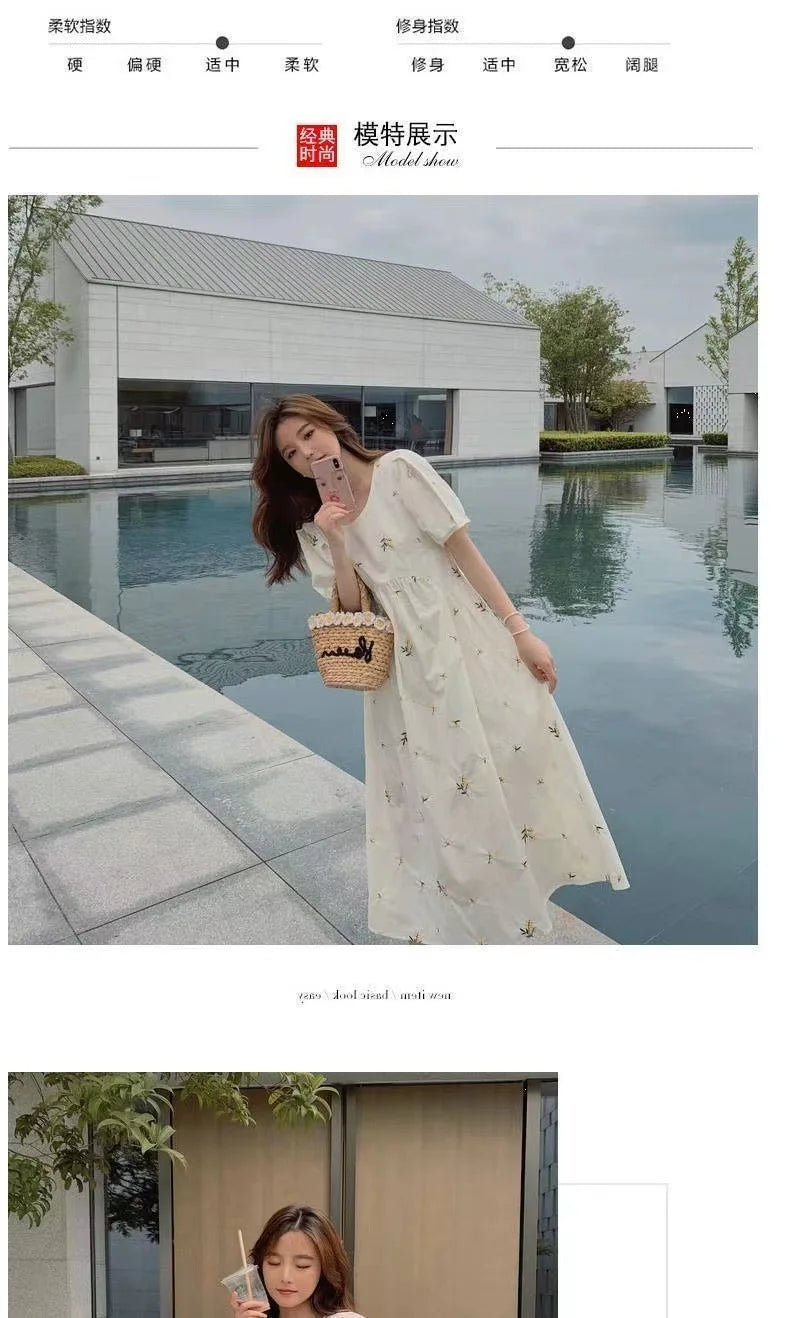 Pregnacy Bowknot Dress