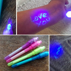 Light-Up Drawing Pens, 4-Piece Kids' Learning Toy