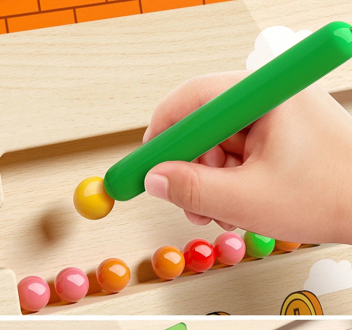 Magnetic Color and No. Maze Toys