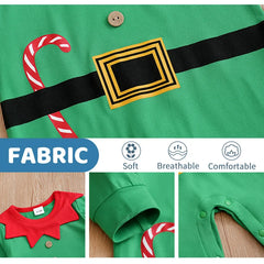 Long Sleeve Christmas Jumpsuit