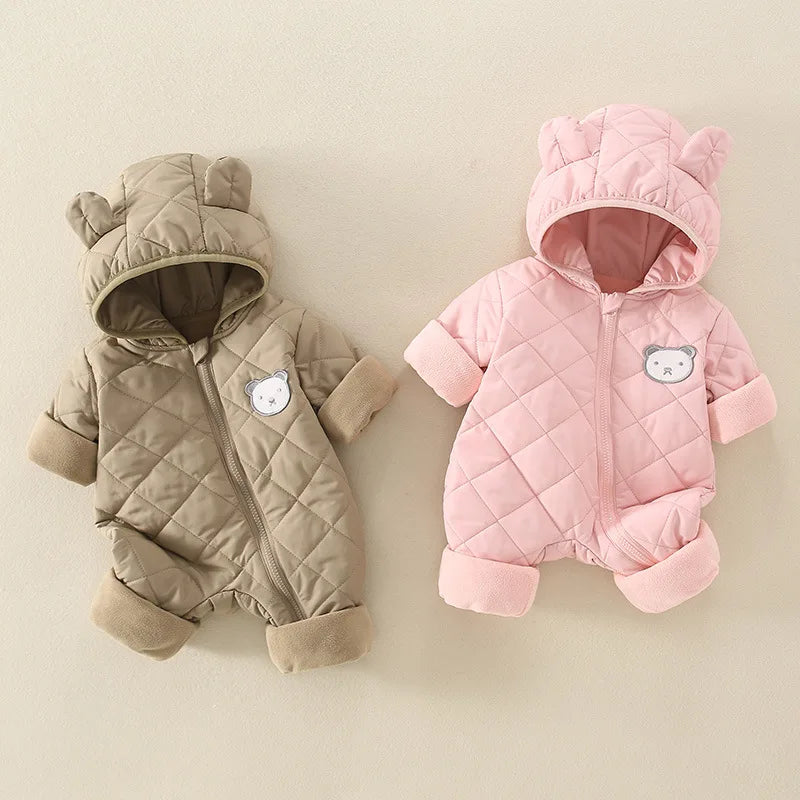 Baby Warm Fleece Jumpsuit