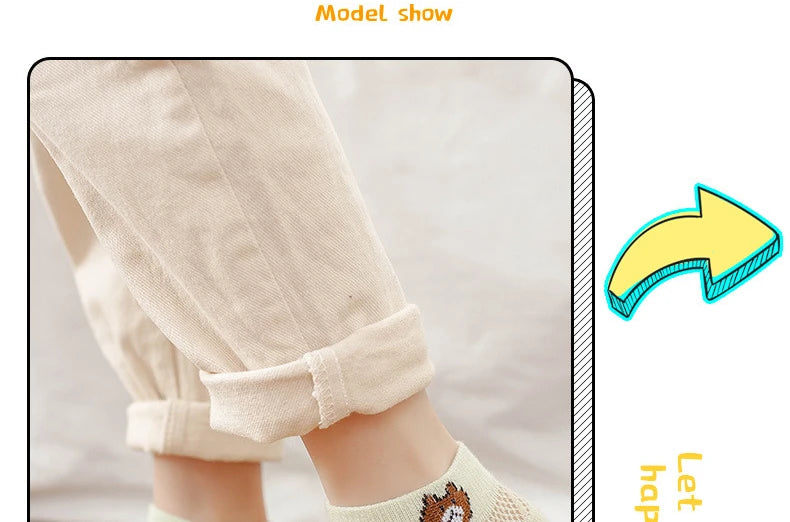 Baby Soft Cotton Breathable Mesh Socks - PAMU8