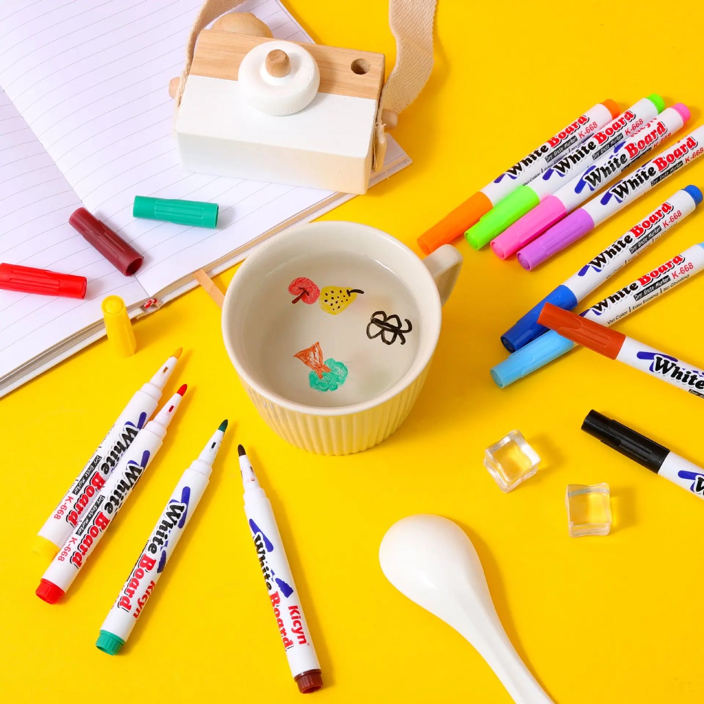 8/12 Colors Water Floating Painting Brush