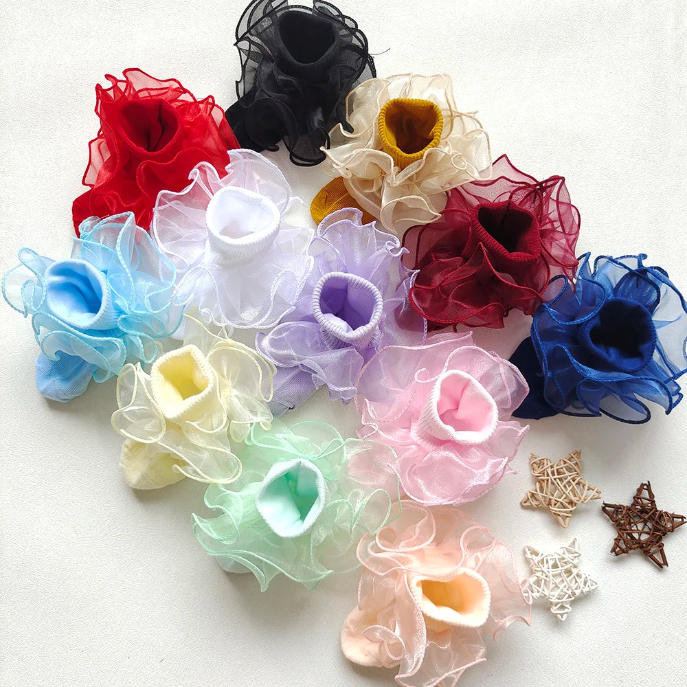 Baby Lace Ruffles Girls Ankle Socks