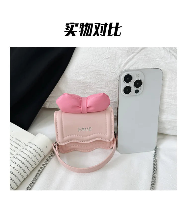 Sweet Bow Shoulder Bags