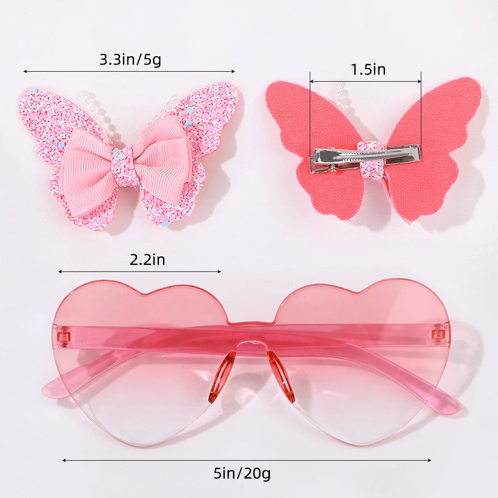 Sunglasses HairClip set
