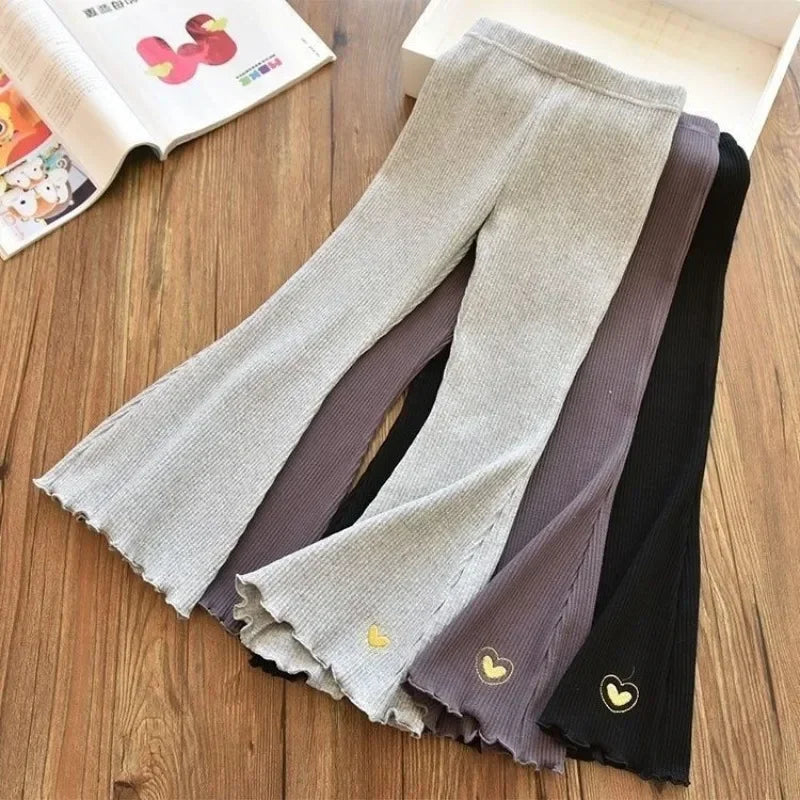 Kids Girls Flare Leggings