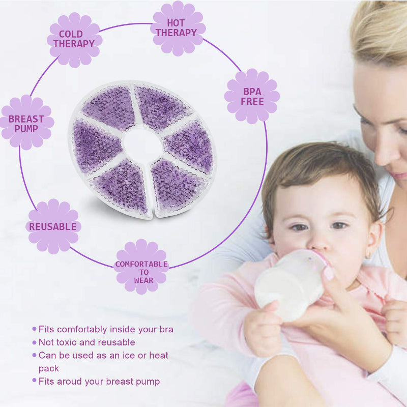 Hot & Cold Breast Therapy Gel Pads
