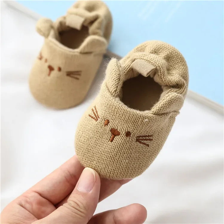 Baby Crib Anti-Slip Flat Shoes