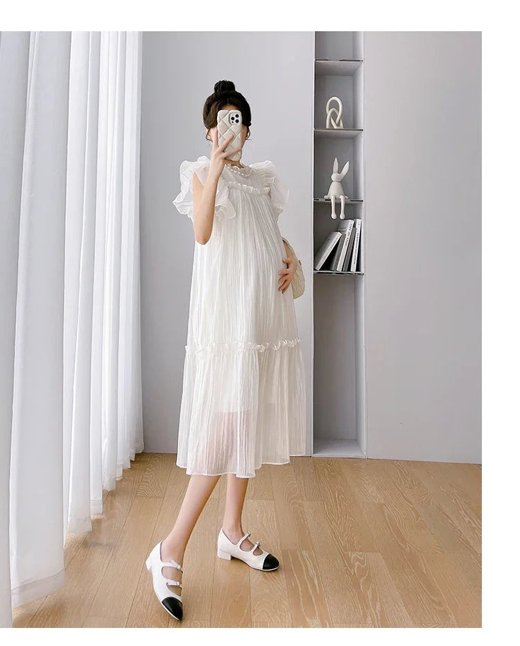 Pregnant Women's A-line Dress