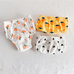 Reusable Cloth Diapers, 3-Pack Washable Training Pants