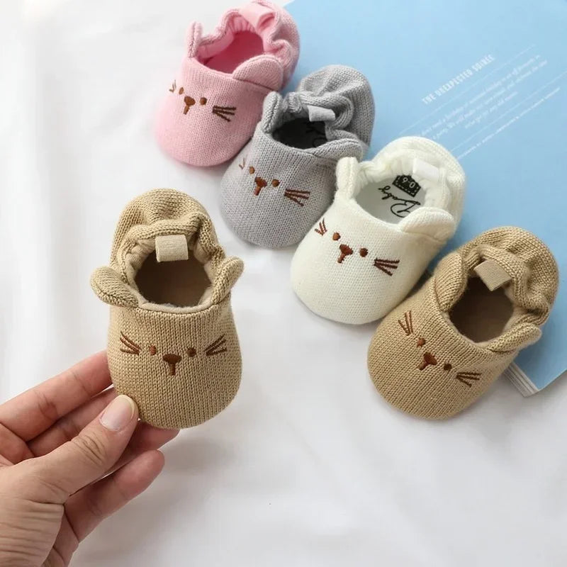 Baby Crib Anti-Slip Flat Shoes