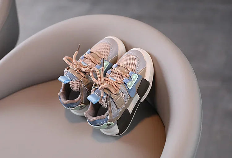 Spring Mesh Breathable Kids Sneakers