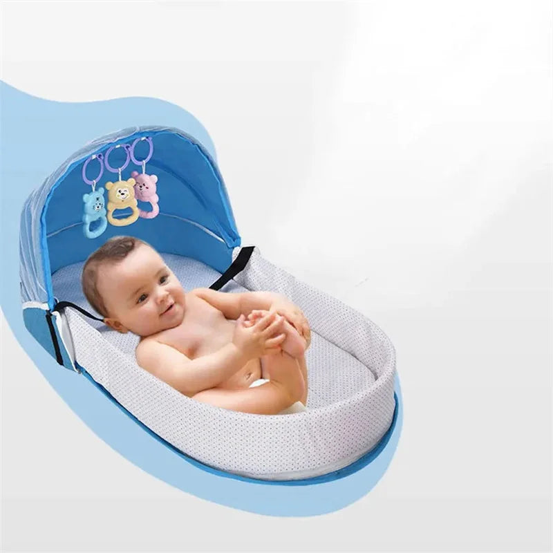 Folding Crib Travel for Newborn