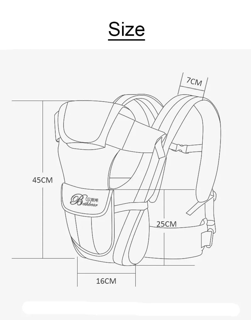 Easily Adjustable Baby Carrier