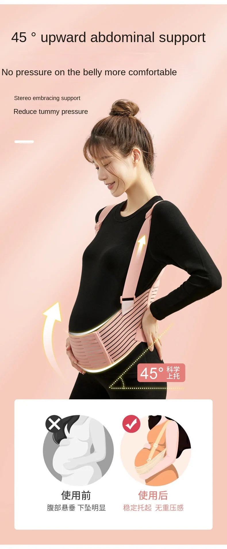 Comfort Pregnancy Belly Support Belt
