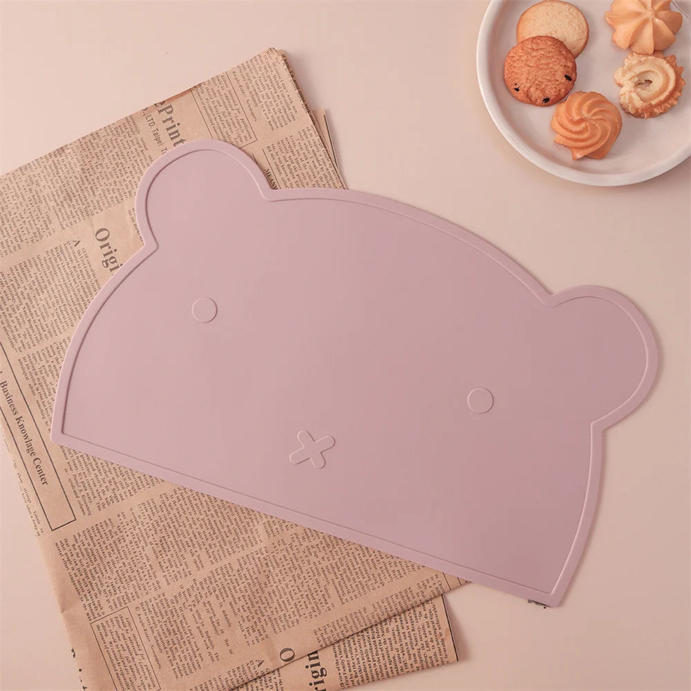 1PCS Silicone Baby Feeding Mat