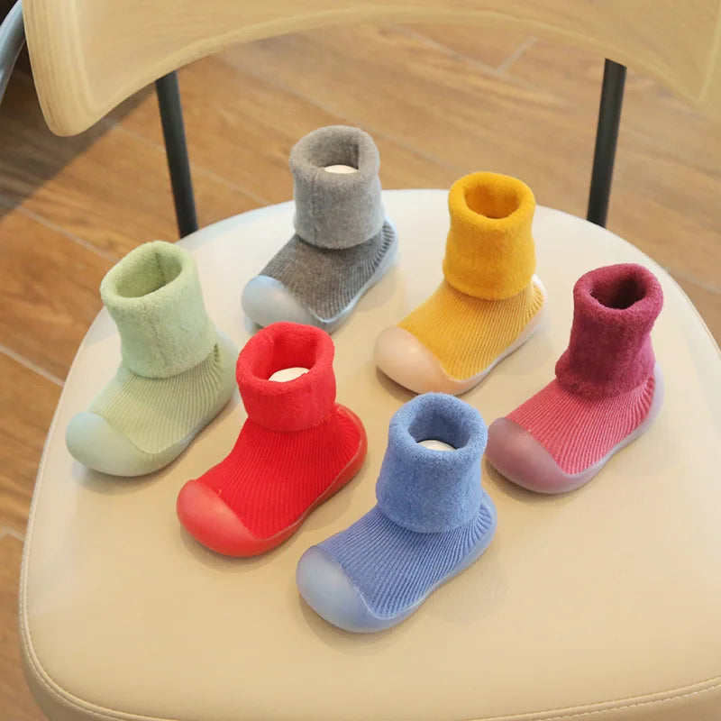 2025 Winter Baby Fleece Sock Soft Shoes