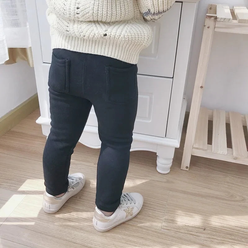Jeans Boys and Girls' Solid color