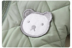 Fleece Lined Cotton Infant Romper