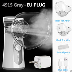 Portable Nebulizer Inhaler: Quiet Mesh Mist for Kids